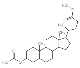CAS#: 56085-36-0, 3alpha-(Acetyloxy)Cholan-24-Oic Acid Methyl Ester