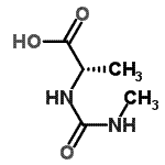 CAS 登录号：56099-64-0， N-(甲基氨基甲酰)-L-丙氨酸