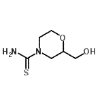 CAS#: 561013-24-9, 2-(Hydroxymethyl)-4-Morpholinecarbothioamide