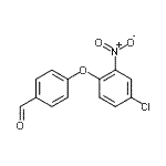 CAS#: 56135-50-3, 4-(4-Chloro-2-Nitrophenoxy)Benzaldehyde