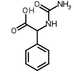 CAS#: 5616-20-6, (Carbamoylamino)(Phenyl)Acetic Acid