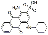CAS#: 5617-28-7, 1-Amino-4-(Cyclohexylamino)-9,10-Dihydro-9,10-Dioxoanthracene-2-Sulphonic Acid