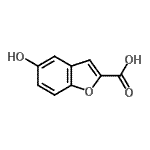 CAS#: 56172-36-2, 5-Hydroxy-1-Benzofuran-2-Carboxylic Acid