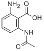 CAS 登录号：5623-11-0， 2-乙酰氨基-6-氨基苯甲酸