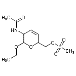 CAS#: 56248-05-6, Ethyl 2-Acetamido-2,3,4-Trideoxy-6-O-(Methylsulfonyl)Hex-3-Enopyranoside
