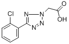 CAS 登录号：5626-38-0， [5-(2-氯苯基)-2H-四唑-2-基]乙酸