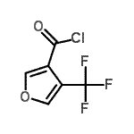 CAS#: 56286-76-1, 4-(Trifluoromethyl)-3-Furoyl Chloride