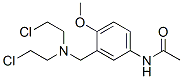 CAS#: 56288-29-0, 3'-[[Bis(2-Chloroethyl)Amino]Methyl]-4'-Methoxyacetanilide