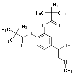 CAS#: 56298-24-9, 4-[1-Hydroxy-2-(Methylamino)Ethyl]-1,2-Phenylene Bis(2,2-Dimethylpropanoate)