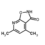 CAS#: 56366-97-3, 4,6-Dimethyl[1,2]Oxazolo[5,4-b]Pyridin-3(2H)-One