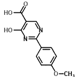 CAS 登录号：56406-28-1， 2-(4-甲氧基苯基)-4-氧代-1,4-二氢-5-嘧啶羧酸