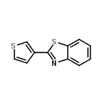 CAS#: 56421-77-3, 2-(3-Thienyl)-1,3-Benzothiazole