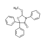 CAS#: 56440-41-6, 2-Methoxy-3,5,5-Triphenyl-1,3-Oxazolidin-4-One