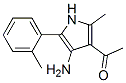 CAS#: 56463-76-4, 1-[4-Amino-2-Methyl-5-(2-Methylphenyl)-1H-Pyrrol-3-Yl]Ethanone
