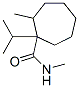 CAS 登录号：56471-47-7， 1-异丙基-N-甲基-2-甲基环庚烷甲酰胺