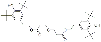 CAS#: 56525-25-8, Bis[2-[3,5-Bis(1,1-Dimethylethyl)-4-Hydroxyphenyl]Ethyl] 3,3'-Thiobispropionate
