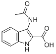 CAS#: 56545-53-0, 3-Acetylamino-1H-Indole-2-Carboxylic Acid
