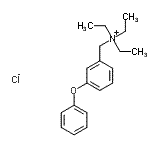 CAS 登录号：56562-64-2， N,N-二乙基-N-(3-苯氧基苄基)乙烷氯化铵