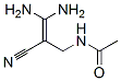 CAS#: 56563-14-5, N-(3,3-Diamino-2-Cyano-2-Propen-1-Yl)-Acetamide