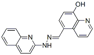 CAS 登录号：5659-09-6， 8-羟基-5-喹啉甲醛 2-喹啉基腙