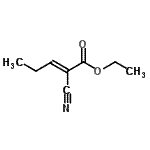 CAS#: 56599-41-8, Ethyl (2E)-2-Cyano-2-Pentenoate