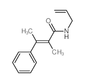 CAS#: 56604-91-2, N-Allyl-alpha,beta-Dimethylcinnamamide