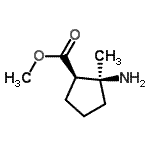 CAS#: 566156-03-4, Methyl (1R,2S)-2-Amino-2-Methylcyclopentanecarboxylate