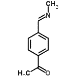 CAS#: 566171-76-4, 1-{4-[(E)-(Methylimino)Methyl]Phenyl}Ethanone