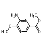 CAS#: 566205-86-5, Methyl 6-Amino-5-Methoxy-2-Pyrazinecarboxylate