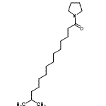 CAS#: 56630-52-5, 13-Methyl-1-(1-Pyrrolidinyl)-1-Tetradecanone
