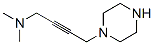 CAS 登录号：56655-73-3， N,N-二甲基-4-(1-哌嗪基)-2-丁炔-1-胺