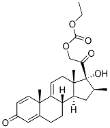 CAS#: 56665-79-3, 17-Hydroxy-16beta-Methylpregna-1,4,9(11)-Triene-3,20-Dione 21-(Ethylcarbonate)