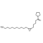 CAS#: 56666-43-4, 1-(1-Pyrrolidinyl)-5-(3-Undecyl-2-Oxiranyl)-1-Pentanone
