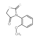 CAS#: 56676-49-4, 3-(2-Methoxyphenyl)-2-Sulfanylidene-Thiazolidin-4-One