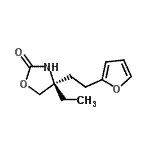 CAS#: 566938-31-6, (4R)-4-Ethyl-4-[2-(2-Furyl)Ethyl]-1,3-Oxazolidin-2-One