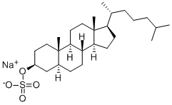 CAS 登录号：56816-66-1， 二氢胆固醇-3-硫酸酯钠盐