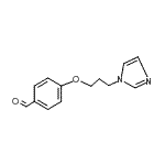 CAS#: 568594-04-7, 4-[3-(1H-Imidazol-1-Yl)Propoxy]Benzaldehyde