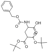 CAS#: 56877-43-1, 3-[[(Phenylmethoxy)Carbonyl]Amino]-1,1,3-Propanetricarboxylic Acid 1,1-Bis(1,1-Dimethylethyl) Ester