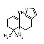 CAS#: 56881-44-8, 3-{2-[(1S)-2,6,6-Trimethyl-2-Cyclohexen-1-Yl]Ethyl}Furan