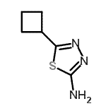 CAS#: 56882-73-6, 5-Cyclobutyl-1,3,4-Thiadiazol-2-Amine