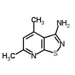 CAS#: 56891-66-8, 4,6-Dimethyl[1,2]Thiazolo[5,4-b]Pyridin-3-Amine