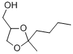 CAS 登录号：5694-76-8， 2-丁基-2-甲基-1,3-二氧戊环-4-甲醇