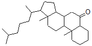 CAS 登录号：570-46-7， 5alpha-胆甾烷-6-酮