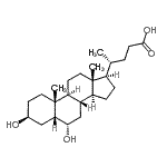 CAS#: 570-84-3, (3beta,5beta,6alpha)-3,6-Dihydroxycholan-24-Oic Acid