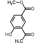 CAS 登录号：57009-12-8， 甲基3-乙酰基-4-羟基苯甲酸酯
