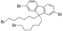 CAS#: 570414-33-4, 2,7-Dibromo-9,9-Bis(6-Bromohexyl)Fluorene