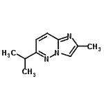 CAS#: 570416-38-5, 6-Isopropyl-2-Methylimidazo[1,2-b]Pyridazine