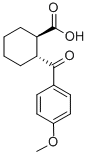 CAS#: 57078-12-3, trans-2-(4-Methoxybenzoyl)Cyclohexane-1-Carboxylic Acid