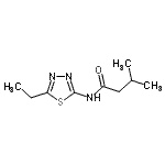 CAS#: 571165-54-3, N-(5-Ethyl-1,3,4-Thiadiazol-2-Yl)-3-Methylbutanamide