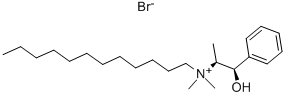 CAS#: 57155-63-2, (-)-N-Dodecyl-N-Methylephedrinium Bromide